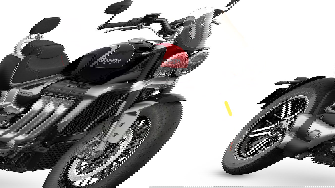 A 2024 Rocket 3 GT motorcycle